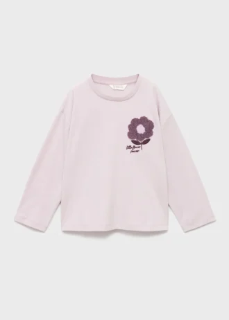 T-shirt avec détail brodé