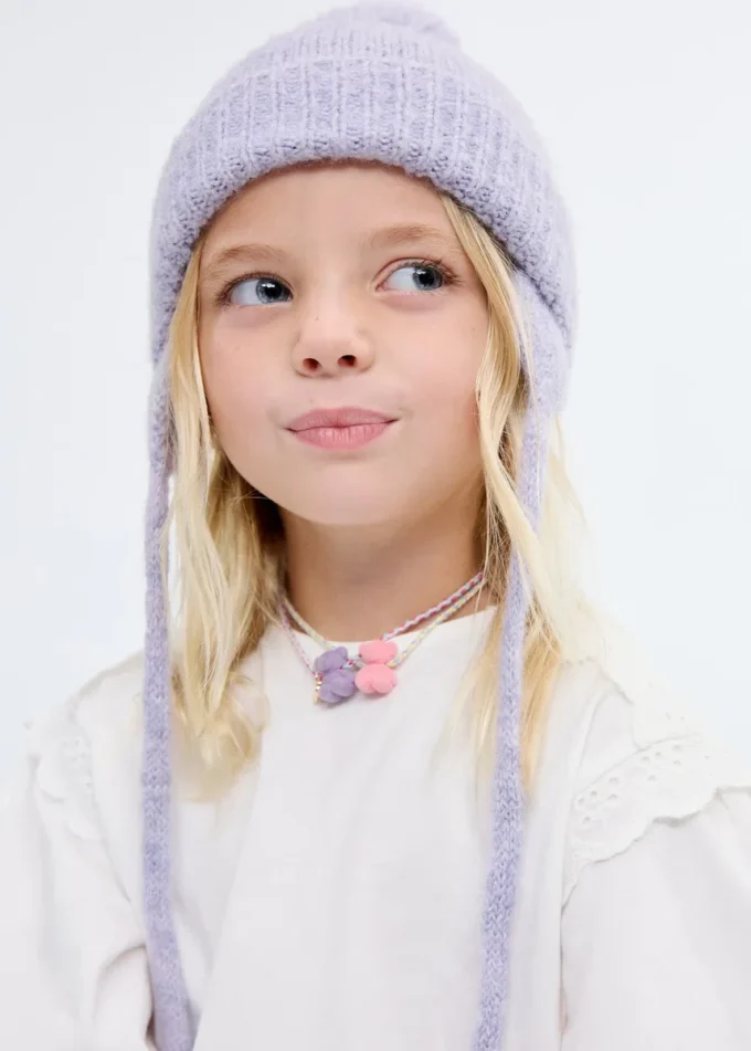 T-shirt avec détails en dentelle