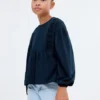 T-shirt avec détails froncés
