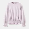 T-shirt avec détails froncés