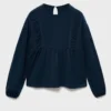 T-shirt avec détails froncés