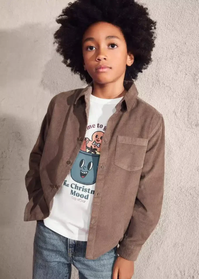 T-shirt avec motif imprimé