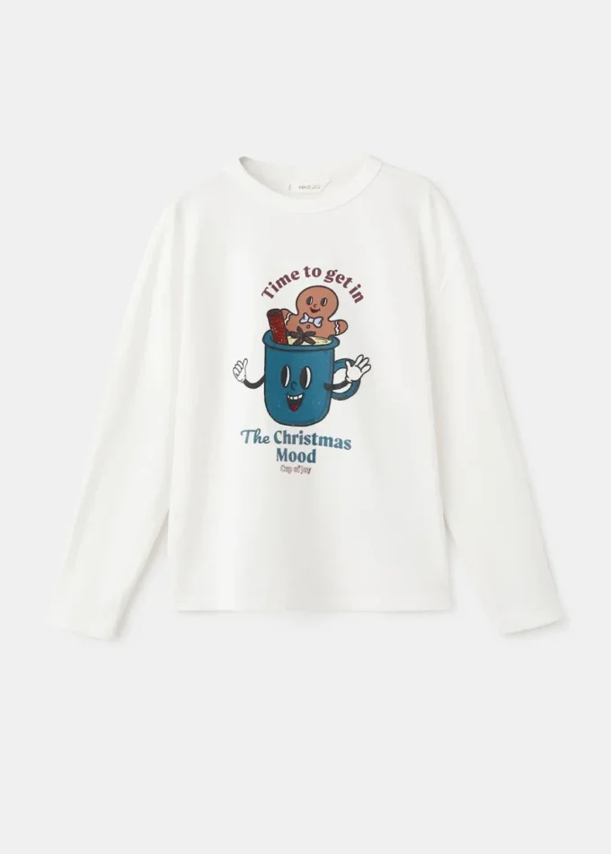 T-shirt avec motif imprimé