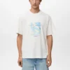 T-shirt avec patch imprimé