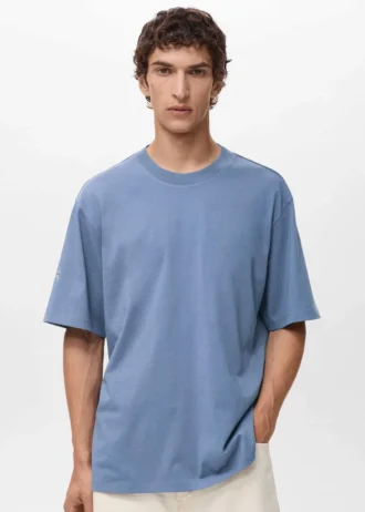 T-shirt avec patch imprimé