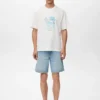 T-shirt avec patch imprimé