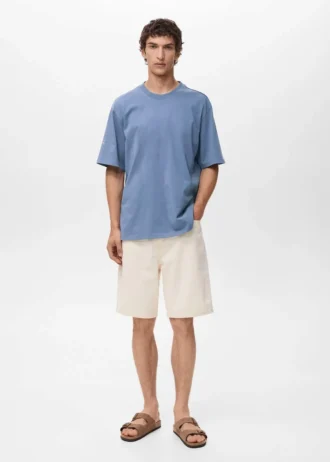 T-shirt avec patch imprimé