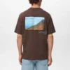 T-shirt avec patch imprimé