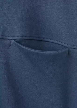 T-shirt avec poche et coutures apparentes