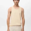 T-shirt à bretelles rayées