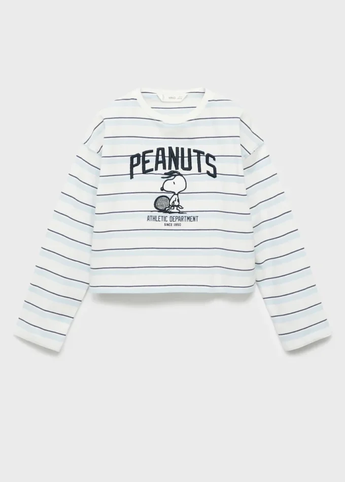 T-shirt brodé Snoopy