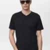 T-shirt à col en V