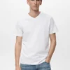 T-shirt à col en V