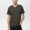 T-shirt à col en V