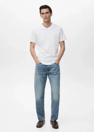 T-shirt à col en V