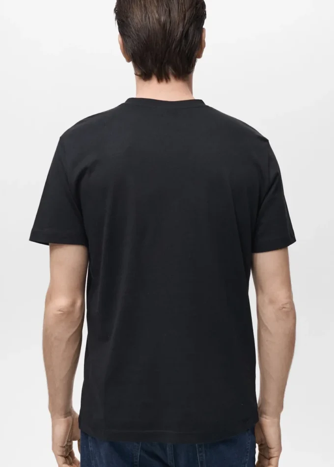 T-shirt à col en V