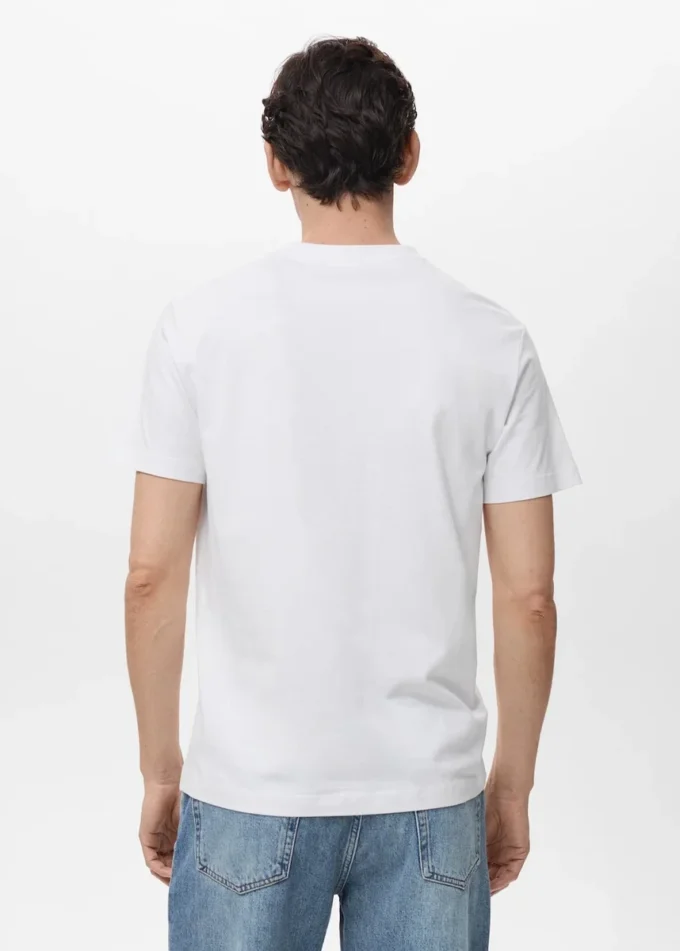 T-shirt à col en V