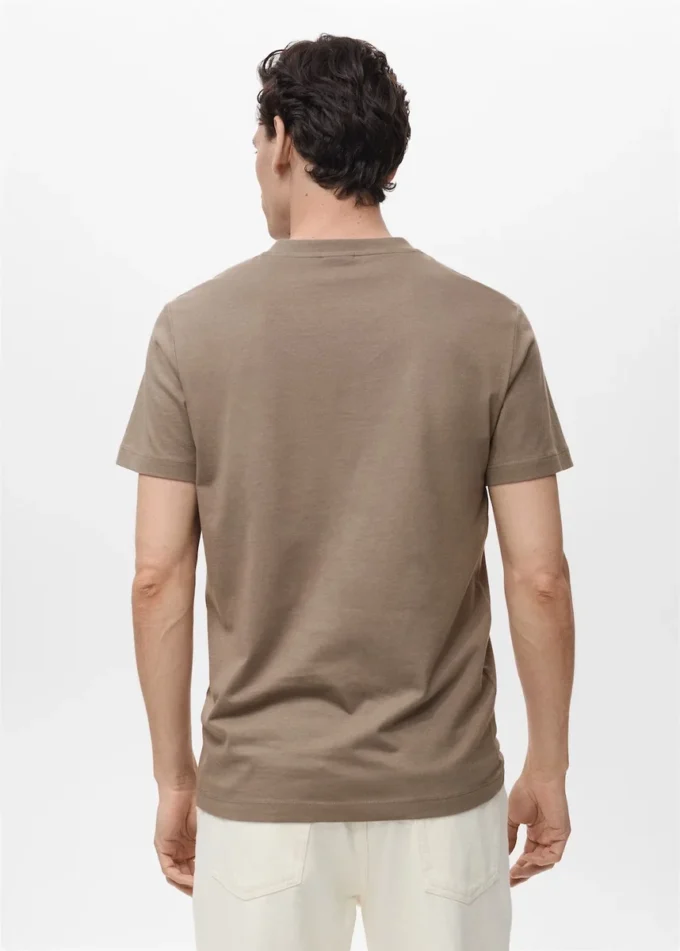 T-shirt à col en V