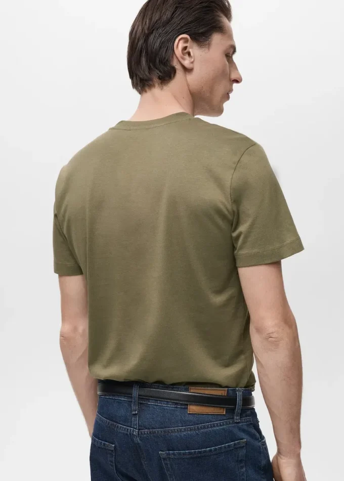 T-shirt à col en V