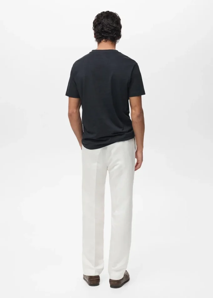 T-shirt à col en V