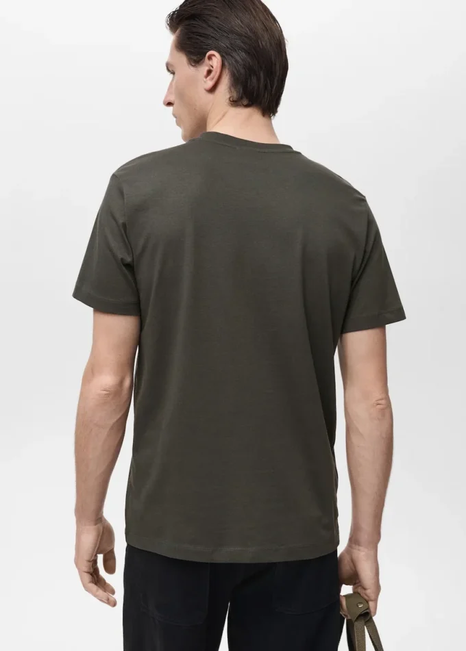 T-shirt à col en V