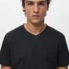 T-shirt à col en V