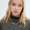 T-shirt court imprimé