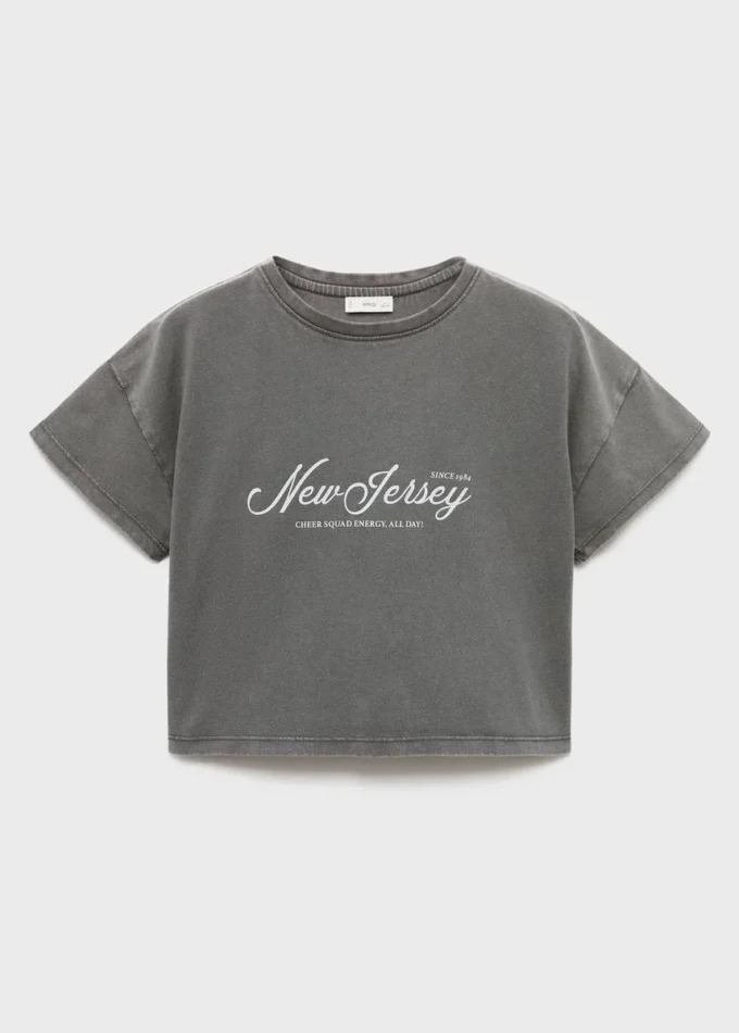 T-shirt court imprimé