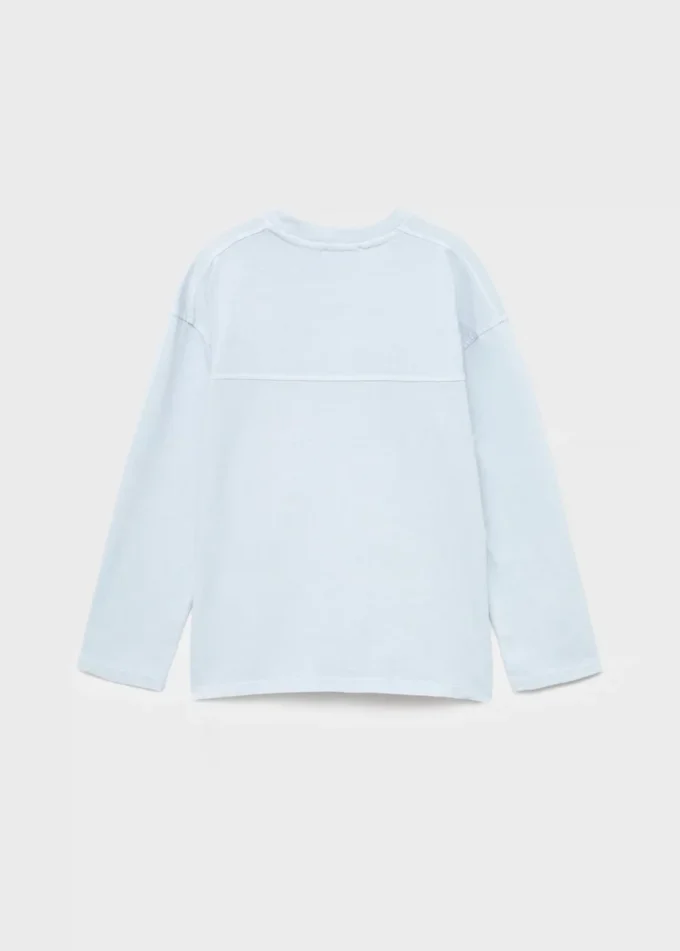 T-shirt de couture en coton