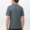 T-shirt de poids moyen et coupe classique
