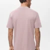 T-shirt de poids moyen et coupe classique