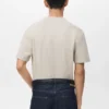 T-shirt de poids moyen et coupe classique