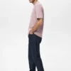 T-shirt de poids moyen et coupe classique