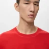 T-shirt de poids moyen et coupe classique