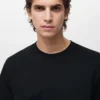 T-shirt de poids moyen et coupe classique