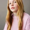 T-shirt à détails sur les manches