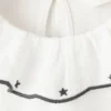 T-shirt en coton avec étoiles brodées