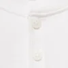T-shirt en coton boutonné
