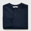 T-shirt en coton boutonné
