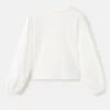 T-shirt en coton brillant