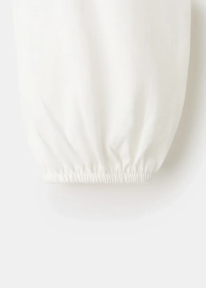 T-shirt en coton brillant