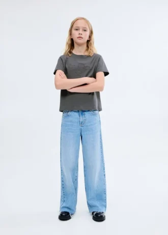 T-shirt en coton brodé