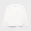 T-shirt en coton brodé