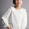 T-shirt en coton brodé