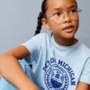 T-shirt en coton brodé