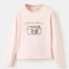 T-shirt en coton brodé