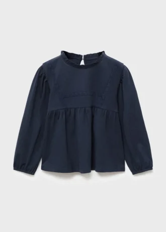 T-shirt en coton brodé