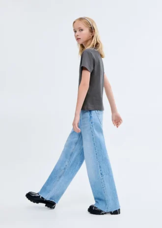 T-shirt en coton brodé