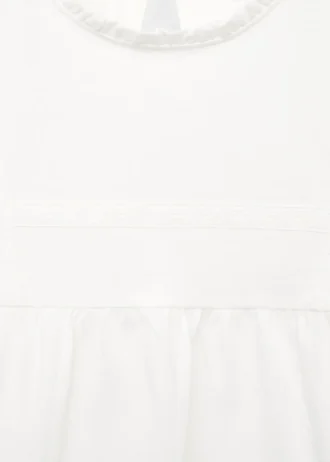 T-shirt en coton brodé