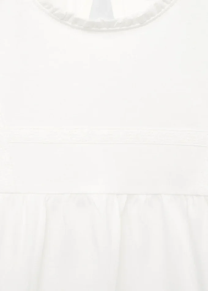T-shirt en coton brodé